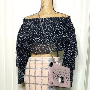 BEBE brand new summer top with long sleeves.